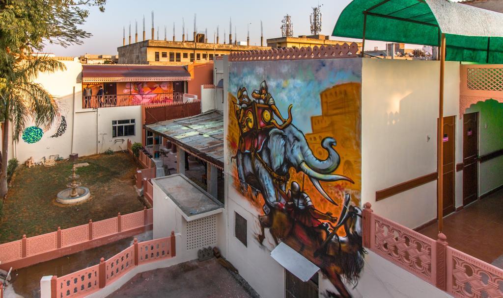 Backpacker Stephels Hostel Jaipur Ngoại thất bức ảnh